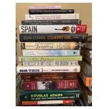 Large Assorted Book Collection including Bird Guides, Nature, History, and Novels