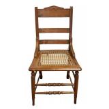 Vintage Caned Seat Wooden Chair