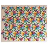 Original Abbie Anderson Fish Tessellation Unframed Artwork