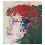 Original Extra Large Abstract Portrait Painting