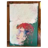 Original Extra Large Abstract Portrait Painting
