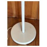 Vintage White Floor Lamp with 3 Adjustable Spotlights