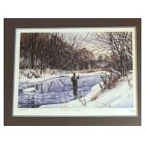 "First Fish of the Year" Signed Limited Edition Print "First Fish of the Year" by Bob White