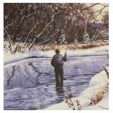 "First Fish of the Year" Signed Limited Edition Print "First Fish of the Year" by Bob White