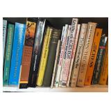 Large Book Collection Including Travel, Nature, Reference, Coffee Themed Titles and More