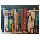 Large Book Collection Including Travel, Nature, Reference, Coffee Themed Titles and More