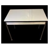 Vintage Metal and Enamel Table