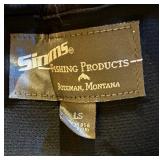 Simms Neoprene Stocking Foot Waders Size LS