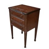 Vintage Wooden Organizational Sewing Table