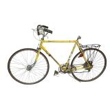 Vintage Peugeot Road Bicycle with Rear Rack