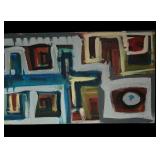 Original Abstract Painting on Canvas