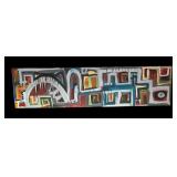 Original Abstract Painting on Canvas