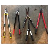 Set of 5 Garden Loppers and Hedge Shears by Fiskars, Coron and More