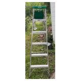 Werner 6 Foot Aluminum Step Ladder Model 356