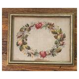 Vintage Framed Embroidery
