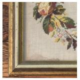 Vintage Framed Embroidery
