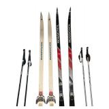 Cross Country Skis by Rossignol and Kneissl with Poles by Solomon and Exel