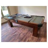 Almost Brand New 8 Foot Brunswick Contender Series Pool Table w/ Accessories. Over $4500 Retail Cost - Amazing Condition Almost Brand New 8 Foot Brunswick Contender Series Pool Table w/ Accessories. Over $4500 Retail Cost - Amazing Condition