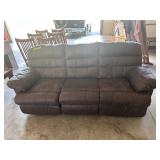 Leather Couch - Has Ware. Leather Couch - Has Ware.