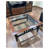 Ethan Allen Glass Coffee Table Ethan Allen Glass Coffee Table