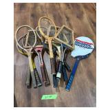 Lot of 12 Vintage Tennis Rackets Lot of 12 Vintage Tennis Rackets