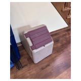 Storage Bin, Blow up Mattress, Ozark Trail Outdoor Chair, Ironing Board Storage Bin, Blow up Mattress, Ozark Trail Outdoor Chair, Ironing Board