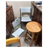 Large Lot - Movies, DVDs, glassware, Barstools, Chair, Nintendo Wi Fit, Shot Glasses, 2 small lamps, holiday decorations and more. Large Lot - Movies, DVDs, glassware, Barstools, Chair, Nintendo Wi Fit, Shot Glasses, 2 small lamps, holiday decorations and more.
