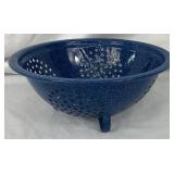 Large Collection of Blue Enamelware