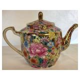 Thousand Flowers Porcelain Chinese Tea Set - 6 Pieces Thousand Flowers Porcelain Chinese Tea Set - 6 Pieces