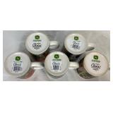 John Deere Kitchen Collection of 11 Mugs and 6 Trivets