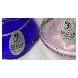 Vintage Fenton Art Glass Collection of Bells