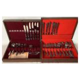 Flatware Bundle of Customcraft Stainless Steel Monogram H Korea Flatware Set and Versailles Stainless Steel by MSI Japan Flatware Set