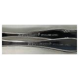 Flatware Bundle of Customcraft Stainless Steel Monogram H Korea Flatware Set and Versailles Stainless Steel by MSI Japan Flatware Set