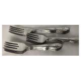 Flatware Bundle of Customcraft Stainless Steel Monogram H Korea Flatware Set and Versailles Stainless Steel by MSI Japan Flatware Set