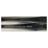 Flatware Bundle of Customcraft Stainless Steel Monogram H Korea Flatware Set and Versailles Stainless Steel by MSI Japan Flatware Set