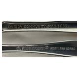 Flatware Bundle of Customcraft Stainless Steel Monogram H Korea Flatware Set and Versailles Stainless Steel by MSI Japan Flatware Set