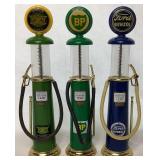 Collection of Replica Gas Pumps - unboxed