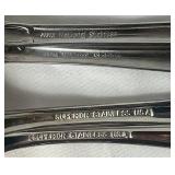 Bundle of Flatware Sets - National Stainless Medford Japan and Superior Stainless Vibrant USA