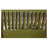 Bundle of Flatware Sets - National Stainless Medford Japan and Superior Stainless Vibrant USA