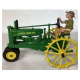 Bundle of 3 John Deere 1/16 Tractors - General Purpose A, GP Wide Tread and the Model A Foxfire