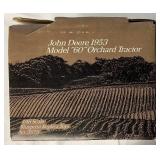 John Deere Die Cast Collectible Bundle of 1912 Ford Model T Delivery Car, John Deere Model 60 Orchard Tractor and John Deere Lawn Mower