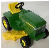 John Deere Die Cast Collectible Bundle of 1912 Ford Model T Delivery Car, John Deere Model 60 Orchard Tractor and John Deere Lawn Mower