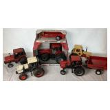 Collection of Case Tractors 1/16 Scale
