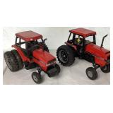 Collection of Case Tractors 1/16 Scale