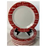 Vintage Coca-Cola Sakura Dinnerware Set- Service for 8 (Includes Dinner Plates, Salad Plates, Bowls, and Mugs)