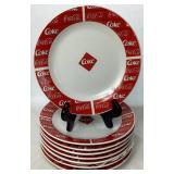 Vintage Coca-Cola Sakura Dinnerware Set- Service for 8 (Includes Dinner Plates, Salad Plates, Bowls, and Mugs)