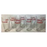 Assorted Coca-Cola Drinkware Bundle - Includes 64 oz Travel Mug, 8 Clear Traditional 6" Glasses, and 4 Coffee Cups