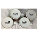 Assorted Coca-Cola Drinkware Bundle - Includes 64 oz Travel Mug, 8 Clear Traditional 6" Glasses, and 4 Coffee Cups