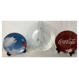 Large Assortment of Vintage Coca-Cola Collectable Items - Includes, Glassware, Plates, Tins, Cofee Mugs, Bottle, Dixie Cups, Straw Holder, Bowl, Magnet - 26 Items Total Large Assortment of Vintage Coca-Cola Collectable Items - Includes, Glassware, Plates, Tins, Cofee Mugs, Bottle, Dixie Cups, Straw Holder, Bowl, Magnet - 26 Items Total