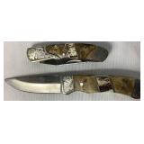 Gerber 2010 Stag and Burl Wood Knife Set Gerber 2010 Stag and Burl Wood Knife Set